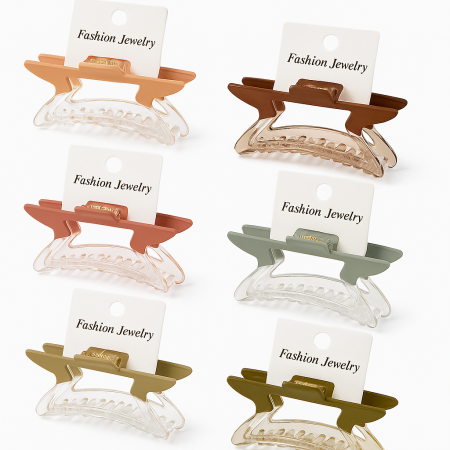 Set 12 Cleme Par 10cm Culori Naturale – Accesorii Rezistente cu Design Modern [1]