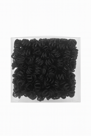 Set 100 clamite mici par, negre – accesorii rezistente pentru coafuri, prindere fixa [1]