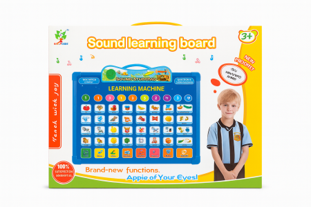 Tableta Educativa Learning Machine – 36x29 cm, Sunete, Litere, Cifre, Animale, Jocuri Interactive [1]