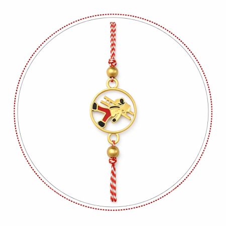 Set 12 bratari martisor cu cosar norocos, snur rosu alb, ambalate individual [3]