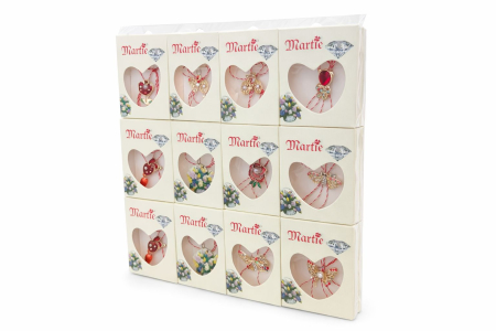 Set 24 Brose Martisor Premium cu Stralucire Eleganta – Modele Variate, Ambalaj Individual 9x7.5 cm [2]