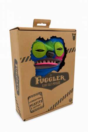 Jucarii de plus - Fuggler Funny Ugly Monster – Jucarie Plus haioasa cu ochi verzi si expresie comic inspaimantatoare