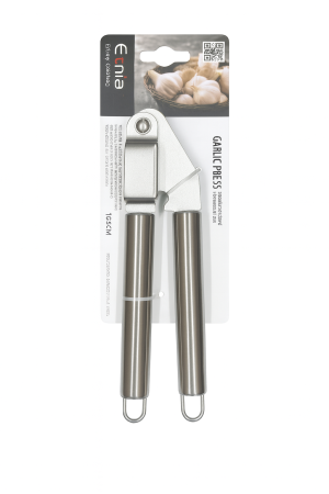 Articole pentru Casa Engros - Presa Usturoi Inox 16.5 cm – Garlic Press Etnia Profesional