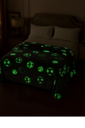 Patura Cocolino Fosforescenta 200x230 cm, 1 KG – Model Sport Glow pentru Copii [1]