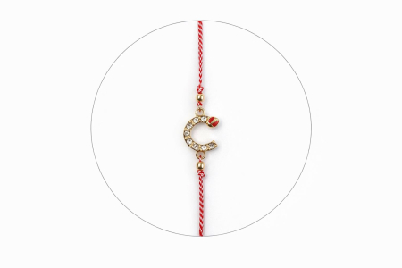 Set 12 bratari martisor cu potcoava stilizata cu strasuri si buburuza, snur rosu alb [3]