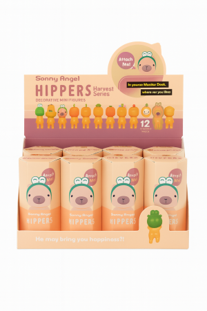 Jucarii surpriza - Set 12 Figurine Decorative “Sonny  Hippers – Harvest Series” – 10 cm