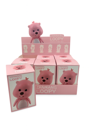 Set 6 Figurine Zanmang Loopy 10cm – Blind Box Edition, Jucarii Colectibile Kawaii [1]