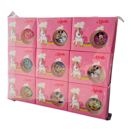 Set 27 Insigne Martisor pentru Copii in Cutie Decorativa, Modele Vesele, Cadou 1 Martie [1]