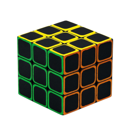Jucarii educative si de indemanare - Cub 3x3 Speed Cube Colorat – Puzzle Anti-Stres pentru Copii si Adulti