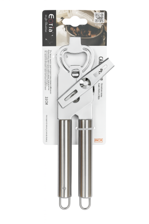 Articole pentru Casa Engros - Deschizator Conserva si Sticle 22 cm Inox – Etnia High Quality
