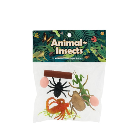 Figurine si animale plastic - Set Insecte – Animal Insects – Figurine Diverse pentru Copii 3+