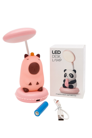 Lampa LED birou pentru copii, design animalut, lumina calda, reincarcabila [1]