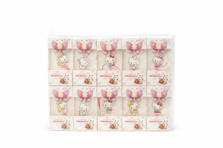 Martisoare ambalate traditional - Set 20 Martisoare pentru Copii cu Snur Traditional, Ambalaj Cadou 10x2x5 cm