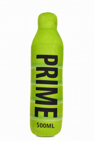 Jucarii de plus - Perna Plus Sticla Verde 50 cm – Jucarie XXL Decorativa, Model Modern si Amuzant