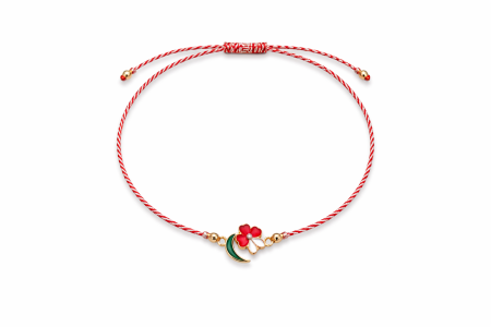 Set 12 Bratari Martisor cu Floare Norocoasa – Cadou 1 Martie pentru Femei, Ambalate Individual [2]