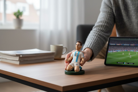 Figurina Ceramica Fotbalist – 13 cm, Model Colectie, Detalii Realiste [2]