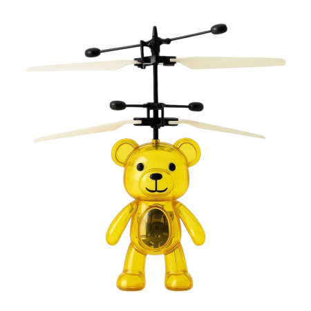 Jucarii cu radio control - Jucarie Zburatoare cu Ursulet, Senzor de Miscare, Lumini, Model Hovering pentru Copii