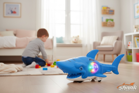 Rechin Electric cu Lumini si Muzica – 21 cm, Electric Music Series [3]