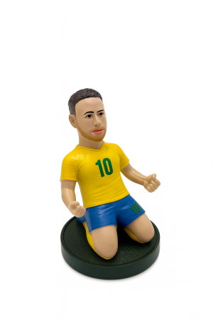 Figurine si animale plastic - Figurina Ceramica Fotbalist – 13 cm, Model Colectie, Detalii Realiste