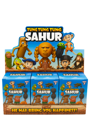 Set 6 Figurine “Tung Tung Tung Sahur” – 10x7 cm – Modele Amuzante pentru Copii 3+ [1]