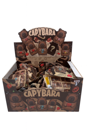 Jucarii surpriza - Set 24 Figurine Capibara Cute – Blind Pack Surprise, Jucarii Colectibile