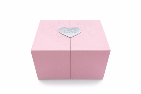 Aranjament trandafir natural criogenat cu compartiment bijuterii si cutie cadou [3]