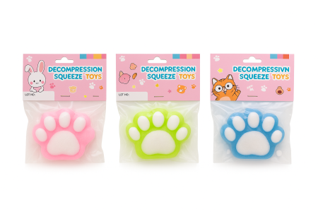 Jucarii antistres si senzoriale - Set 16 squishy labuta colorata, jucarie antistres moale, spumoasa, pentru copii