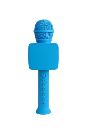 Jucarii Diverse - Microfon Fara Fir ZX-900 Albastru Karaoke HIFI Speaker Bluetooth – Functii Inregistrare SD USB