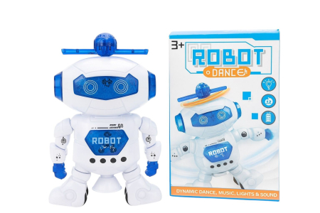 Robot dansator cu lumini și muzică – jucărie interactivă pentru copii 3+ [1]