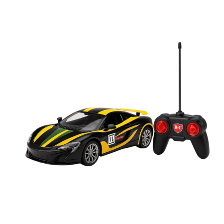Jucarii cu radio control - Masina sport cu radiocomanda si acumulator, model Racing 01, 31x15 cm, jucarie pentru copii