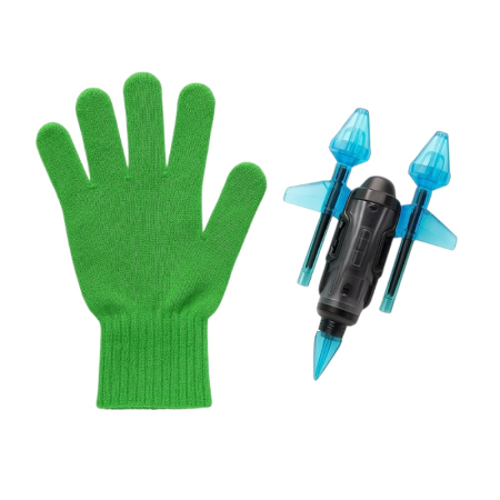 Set Green Hero cu Manusa si Lansator – Hero Equipment – 30x17 cm [1]