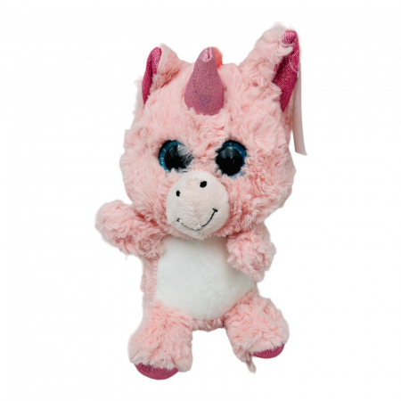 Animalut din plus Adorabil, ochisori cu sclipici, 6 modele, 25cm, +3ani  [7]