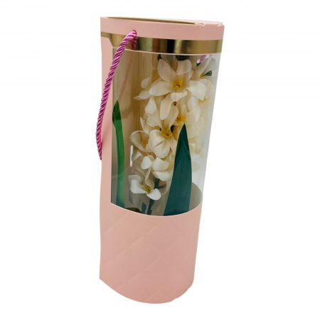 Aranjament deosebit cu Zambila Artificiala, culori combinate, calitate superioara, 27×10cm,   [11]