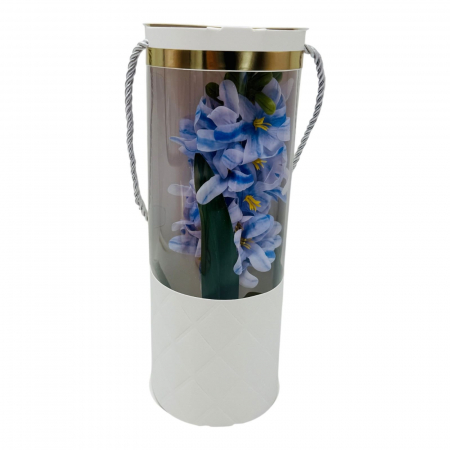 Aranjament deosebit cu Zambila Artificiala, culori combinate, calitate superioara, 27×10cm,   [8]