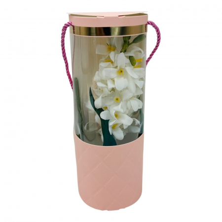 Aranjament deosebit cu Zambila Artificiala, culori combinate, calitate superioara, 27×10cm,   [6]