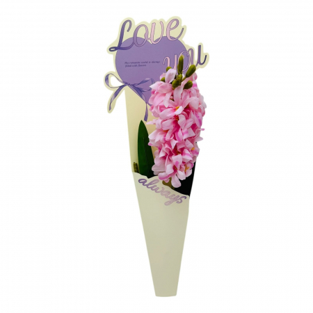 Aranjament deosebit cu Zambila Artificiala, culori combinate, calitate superioara, 45cm,   [8]