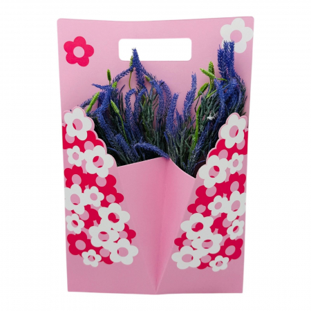 Aranjament floral deosebit cu Lavanda Artificiala, diverse culori, 34×23cm,   [1]
