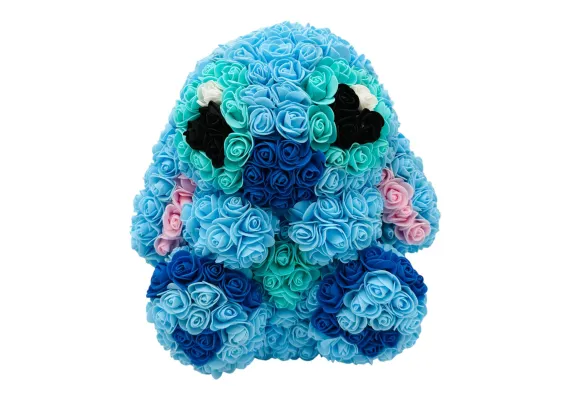 Aranjamente florale Engros - Aranjament floral Stitch din Săpun – Cadoul Amuzant și Colorat pentru Ocazii Speciale, 45 cm,  