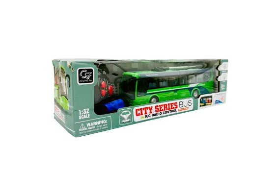 Autobuz cu radiocomanda, City Bus, 32××10×9.5cm, diverse culori,   [0]