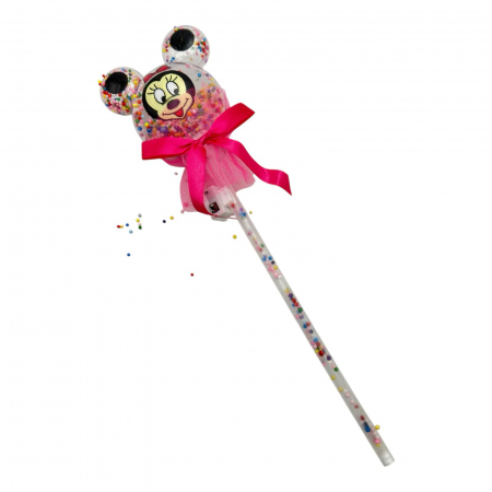 Bagheta Jucarie Soricel Adorabil cu Lumina si Efecte Vibrante – 41cm, Distractie Magica pentru Copii,  [4]