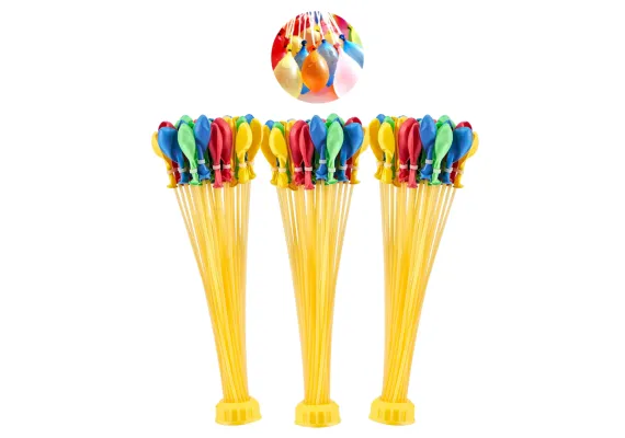 Articole pentru copii Engros - Baloane apa cu autoinchidere, 111 buc/set, umplere rapida, Happy Baby Balloons, 