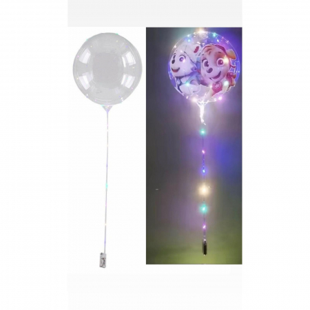 Balon cu Diverse Desene  Transparent cu Lumină LED   – Lumini Multicolore, Perfect pentru Petreceri  [3]