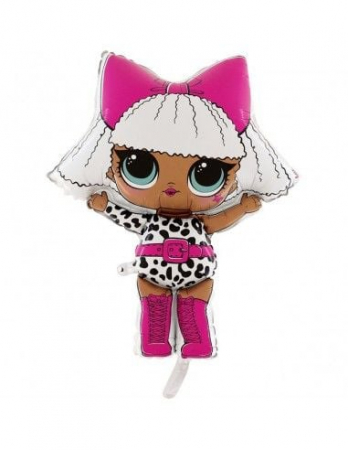  Balon din folie metalizata, Figurina animata, aprox 71cm, cu bat pentru sustinere [1]