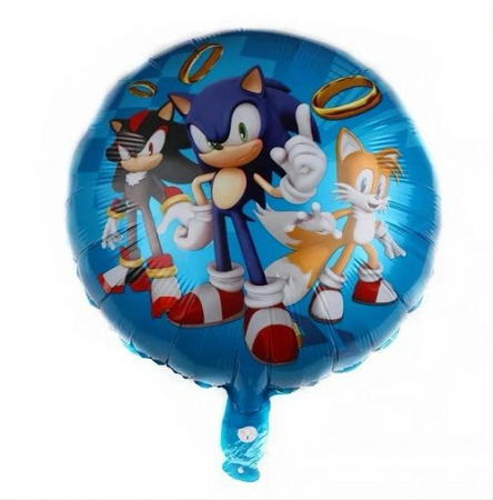 Balon folie metalizata 44.5x50cm cu figurine animate – decor petrecere copii, aniversari, evenimente tematice,  [1]