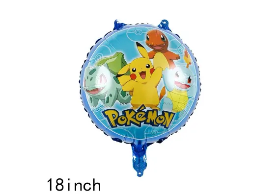 Articole pentru Casa Engros - Balon folie metalizata 44.5x50cm cu figurine animate si bat pentru sustinere – decor petrecere copii, aniversari si cadouri vesele, 