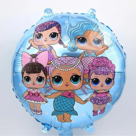 Balon folie metalizata multicolor 44.5x50cm – decor aniversare, petreceri copii, cadouri festive,  [1]