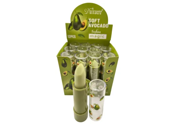 Produse pentru Buze En-gros - Balsam de Buze Magic Soft Avocado – Hidratare & Culoare Personalizată, 12buc/set 