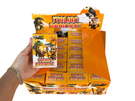 Blind Box Italian Brainrot, 10x7 cm – Colectie Surpriza cu Figurine Amuzante, Set 24 Bucati [2]