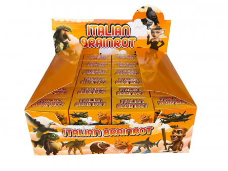Blind Box Italian Brainrot, 10x7 cm – Colectie Surpriza cu Figurine Amuzante, Set 24 Bucati [4]