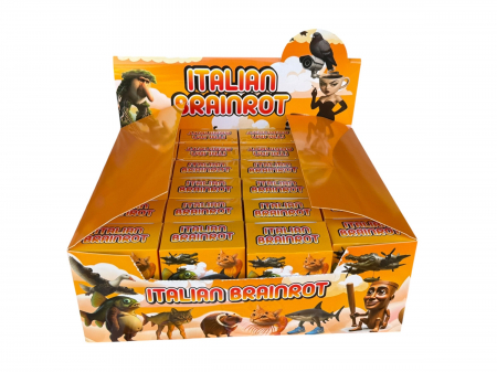 Blind Box Italian Brainrot, 10x7 cm – Colectie Surpriza cu Figurine Amuzante, Set 24 Bucati [3]
